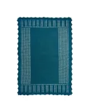 Zara Home плед детский из хлопка, синий, 70x100 см — фото 6