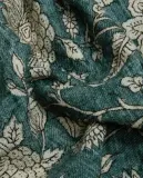 Zara Home плед из хлопка, бирюзовый, в полоску, 140x190 см — фото 4