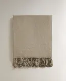 Zara Home плед из полиэстера, коричневый, 140x190 см · 2361/004 — фото 3