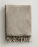 Zara Home плед из полиэстера, коричневый, 140x190 см · 2361/004 — фото 8