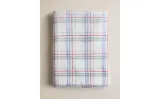 Zara Home плед детский из полиэстера, синий, в клетку, 70x100 см — фото 8