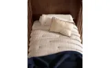 Zara Home покрывало детское из хлопка, зелёный, в полоску — фото 1