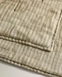 Zara Home покрывало детское из хлопка, зелёный, в полоску — фото 5