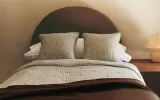 Zara Home покрывало детское из хлопка, зелёный, в полоску — фото 8