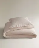 Zara Home покрывало детское из хлопка, экрю — фото 3