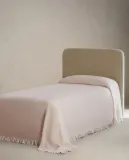 Zara Home покрывало детское из хлопка, экрю — фото 4