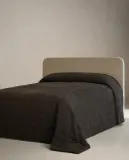 Zara Home покрывало из хлопка, светло-бежевый — фото 6