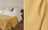Zara Home покрывало из хлопка, бежевый · 5168/006 — фото 3