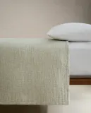 Zara Home покрывало из хлопка, зелёный · 5165/006 — фото 4