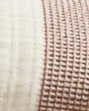Zara Home покрывало детское из хлопка, терракотовый, в полоску — фото 2