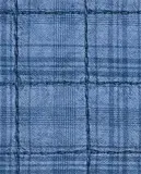 Zara Home покрывало детское из хлопка, синий, в клетку, 180x250 см — фото 2