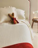 Zara Home покрывало детское из хлопка, оранжевый — фото 1