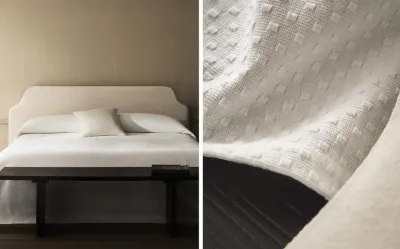 Zara Home покрывало из хлопка, бежевый · 1163/006
