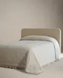 Zara Home покрывало из льна, светло-бежевый · 2112/005 — фото 2