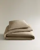 Zara Home покрывало из льна, светло-бежевый · 1170/006 — фото 5