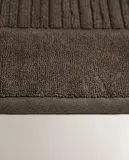 Zara Home коврик для ванной из хлопка, белый, в полоску — фото 3