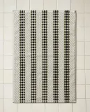 Zara Home коврик для ванной из хлопка, синий, 50x80 см — фото 1
