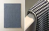 Zara Home коврик для ванной из хлопка, тёмно-синий, 50x80 см — фото 1