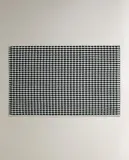 Zara Home коврик для ванной из хлопка, тёмно-синий, 50x80 см — фото 3