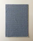 Zara Home коврик для ванной из хлопка, тёмно-синий, 50x80 см — фото 8