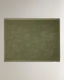 Zara Home коврик для ванной из хлопка, хаки, 50x80 см — фото 2