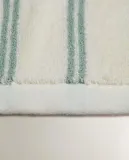 Zara Home коврик для ванной из хлопка, экрю, в полоску, 60x90 см — фото 5