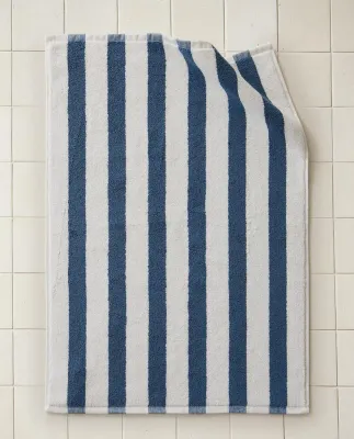 Zara Home коврик для ванной из хлопка, в полоску, 50x70 см