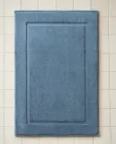 Zara Home коврик для ванной из хлопка, белый, 60x90 см — фото 1