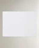 Zara Home коврик для ванной из хлопка, белый, 50x70 см — фото 4