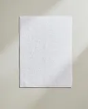 Zara Home коврик для ванной из хлопка, белый, 50x70 см — фото 8