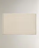 Zara Home коврик для ванной из хлопка, песочный, в полоску, 50x80 см — фото 6