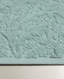 Zara Home коврик для ванной из хлопка, зелёный, 50x70 см — фото 3