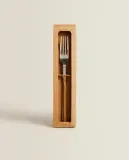 Zara Home набор столовых приборов из нержавеющей стали, цвет коричневый, 21 см · 2210/301 — фото 5