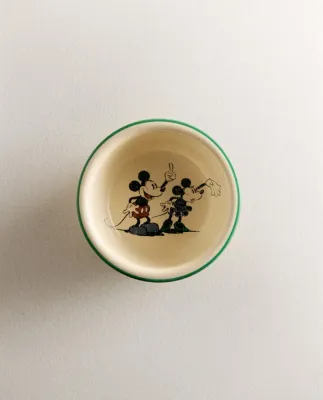 Zara Home миска из каменной керамики, цвет разноцветный, 13 см