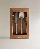 Zara Home набор столовых приборов из нержавеющей стали, 23 см — фото 5