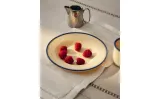 Zara Home тарелка из силикона, цвет бежевый, 21 см — фото 1
