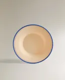 Zara Home тарелка из силикона, цвет бежевый, 21 см — фото 5