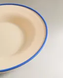 Zara Home тарелка из силикона, цвет бежевый, 21 см — фото 7