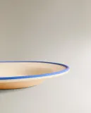 Zara Home тарелка из силикона, цвет бежевый, 21 см — фото 8