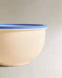 Zara Home миска из силикона, цвет бежевый, 14 см — фото 5