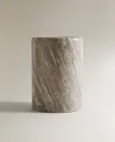 Zara Home банка для продуктов из натурального камня, цвет серый, 17.5 см — фото 7