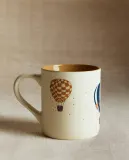 Zara Home кружка из каменной керамики, цвет разноцветный, 11.5 см — фото 2