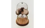 Zara Home сервировочная подставка из стекла, цвет коричневый, 20.5 см — фото 8