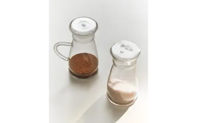 Zara Home набор для специй из боросиликатного стекла, цвет прозрачный, 8.5 см