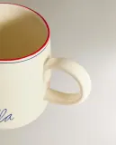 Zara Home кружка из фарфора, цвет разноцветный, 13 см — фото 5
