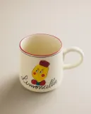 Zara Home кружка из фарфора, цвет разноцветный, 13 см — фото 8