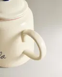 Zara Home заварочный чайник из фарфора, цвет разноцветный, 5 см — фото 3