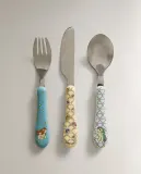 Zara Home набор столовых приборов из нержавеющей стали, цвет разноцветный, 18 см · 9610/311 — фото 7