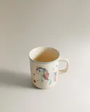 Zara Home кружка из фарфора, цвет разноцветный, 11 см — фото 3