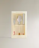 Zara Home набор столовых приборов из нержавеющей стали, цвет разноцветный, 18 см · 9611/311 — фото 5